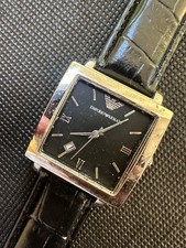 EMPORIO ARMANI AR 5300 RELÓGIO MASCULINO MODELO QUADRADO RARO comprar usado  Enviando para Brazil