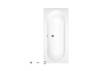 Straight shower bath for sale Straight shower bath for sale  BOLTON