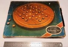 Vintage wooden solitaire for sale  CONGLETON
