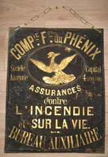 Ancienne tôle compagnie d'occasion  Bon-Encontre
