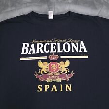 Camiseta Grande Liga Internacional de Fútbol Barcelona España Hecha en España segunda mano  Embacar hacia Argentina