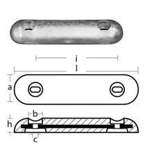 Anodo fairline megnesio usato  Italia