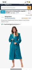 Damen kapuzenbademantel morgen gebraucht kaufen  Lensahn