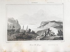 Usado, Gravura Austrália "Porto do Rei Georges" comprar usado Usado, Gravura Austrália "Porto do Rei Georges" comprar usado  Enviando para Brazil