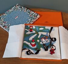 Foulard hermes noël usato  Brescia