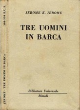 Tre uomini barca. usato  Italia