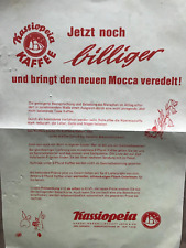 Alte kaffee werbung gebraucht kaufen  Stadlern