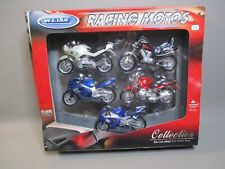 LG2544 WELLY 19660-5G 1/18 Moto Coffret Racing Motos BMW Honda Triumph Yamaha, usado comprar usado  Enviando para Brazil