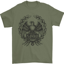 Camiseta masculina SPQR emblema romano academia treinamento 100% algodão comprar usado Camiseta masculina SPQR emblema romano academia treinamento 100% algodão comprar usado  Enviando para Brazil