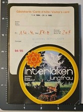 1984 interlaken jungfrau usato  Spedire a Italy