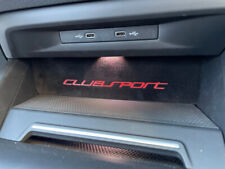 Blende mit Logo "Clubsport" für das Handyfach für Golf 8 GTI MK8 CS45 45 CD comprar usado  Enviando para Brazil
