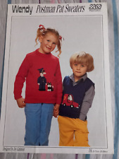 Vintage knitting pattern for sale  NEWBURY