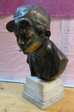 Scultura bronzo mezzobusto usato  Sormano