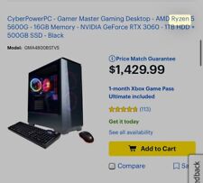 Cyberpower gaming desktop for sale  Louisville