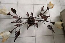 Lampadario rustico ferro usato  Dozza