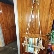 Canvas swing chair for sale  WATFORD