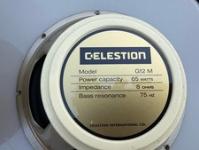 Celestion g12m 75hz for sale  FELIXSTOWE