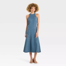 Women racerback denim for sale  USA