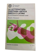 Letteratura cristiana antica usato  Torino