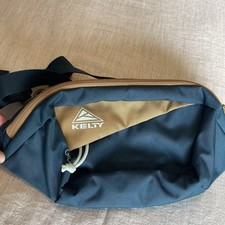 Riñonera Kelty Giddy 3 azul verdoso y tostado senderismo camping al aire libre ciclismo segunda mano  Embacar hacia Mexico
