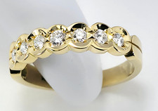 Brillantring gold 750 gebraucht kaufen  Möhnesee