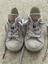 Kids converse grey for sale  MANNINGTREE