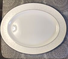 Prato de servir oval Lenox Pearl Innocence 16" comprar usado  Enviando para Brazil