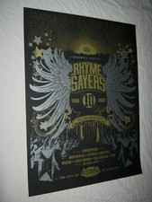 Pôster Original 2005 RHYESAYERS 10º ANIVERSÁRIO EYEDEA Brother Ali ATMOSPHERE comprar usado  Enviando para Brazil