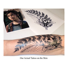 Usado, Cosplay de tatuagem temporária inspirado em Ellie Williams, The Last of Us comprar usado Usado, Cosplay de tatuagem temporária inspirado em Ellie Williams, The Last of Us comprar usado  Enviando para Brazil