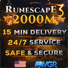 Runescape gold 2000m for sale  USA