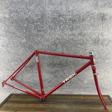 Quadro de bicicleta de estrada vintage Trek 330 49cm pequeno 700c temperamento verdadeiro CRMO aço vermelho 19, usado comprar usado  Enviando para Brazil