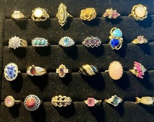 Lot rings vintage for sale  Sidney