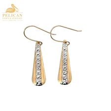 BRINCOS DE OURO 14K 2 TONS (ae kp) (PDS035961) comprar usado  Enviando para Brazil
