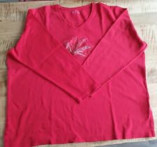 Chic langarmshirt blattmuster gebraucht kaufen  Bedburg