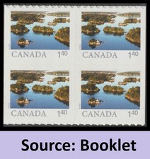 Canadá 3443 Far & Wide Thousand Islands $1.40 bloco de livreto 4 MNH 2024 comprar usado  Enviando para Brazil
