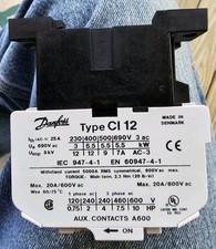 Contactor CI 12 Danfoss 25A 500V bobina ac 8kV segunda mano  Embacar hacia Mexico