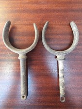 Pair galvanised steel for sale  GRIMSBY
