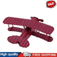 Modelo de avião de metal antigo modelo de avião planador modelo aeromodelo (vermelho) ~G comprar usado  Enviando para Brazil