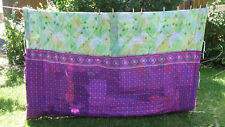 Cobertor floral vintage anos 60 anos 70 mod colcha sofá capa hippie boho chique gasto comprar usado  Enviando para Brazil