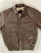 Vintage leather flight for sale  ROYSTON