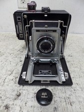 Cámara de prensa Busch Pressman modelo D 4x5 con lente Rapax/Wollensak 127 mm f/4,5 segunda mano  Embacar hacia Mexico