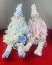 Harlequin pierrot porcelain for sale  Lakeville