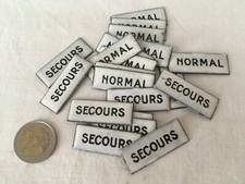 Petites plaques émaillées d'occasion  L'Isle-sur-la-Sorgue