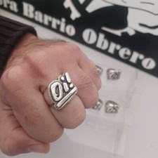 anillo bañado en plata Oi! streetpunk Skinhead Skingirl Skins comprar usado  Enviando para Brazil