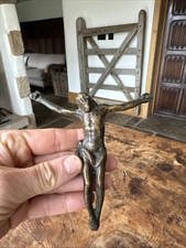 Vintage brass crucifix for sale  DERBY