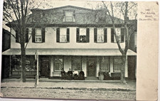 Cartão postal Okawville Illinois AHRING HOTEL & JEWELRY STORE 1907 WASHINGTON Co G4 comprar usado  Enviando para Brazil
