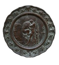 Antica placca bassorilievo usato  Roma