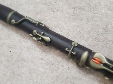 Clarinete de madeira antigo por "Podesva Brno" 2 anéis ALBERT (?) Sistema, precisa de reparo, usado comprar usado  Enviando para Brazil