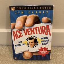 Ace Ventura Jim Carrey DVD Coleção de Filme Pet Detective Nature Calls Bonus, usado comprar usado  Enviando para Brazil