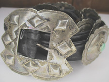 silver concho belt for sale  USA